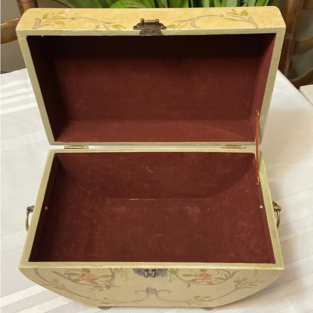 REDUCED Decorative Home Decor Vintage Inspired Storage Box